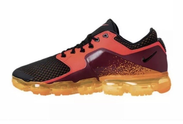 NIKE AIR VAPORMAX TOTAL CRIMSON/BLACK RUNNING SHOES AH9046 800 SIZE 11.5 | eBay
