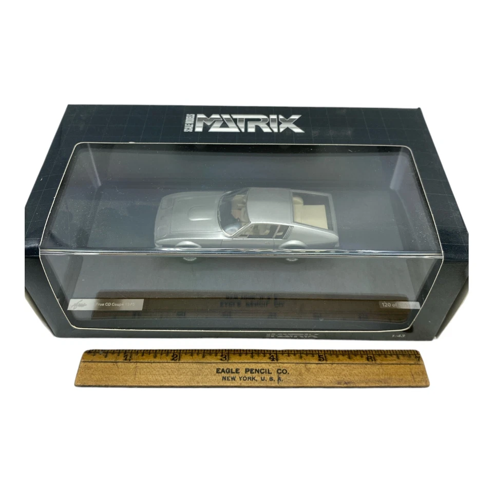 Matrix 1/43 1970 Opel Frua CD Coupe Limited Edition Model 009 of 500 USA SELLER - Image 2 of 4
