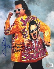 Jimmy Hart Signed Autograph 8x10 Beckett Authentic #6 Mouth of the South