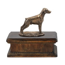 Dobermann, Doberman Pinscher, Dobie II - urn for dog ashes, classic urn with a s