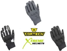 Cortech Windstopper Lite Gloves Short Cuff Knuckle Pads Lightweight S-3XL