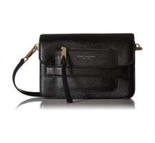 Marc Jacobs Medium Madison Saffiano Crossbody Bag M0009640 BLACK MULTI