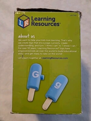 Learning Resources – Glaces Alphabet Smart Snacks – Reconnaissance Des Lettres, Motricité Fine, Dès 2 Ans