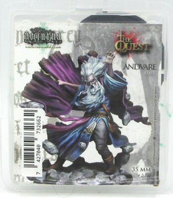 Nocturna EQ03 Andvare [35mm] (The Quest) The Summoner Wizard Mage Miniature 