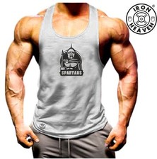 Spartans Warrior Vest Gym Clothing Bodybuilding Training Boxing Fitness Tank Top