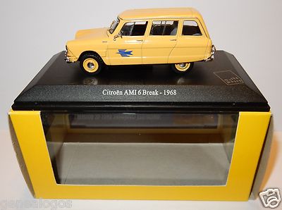 Miniature Citroën Ami 6 Break Club 1968 1/43 Universal Hobbies - En Blister