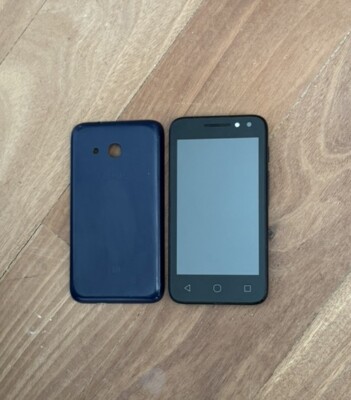 Alcatel 1E Blau 4034D gebraucht Ungeprüft Händler Rechnung Pixi