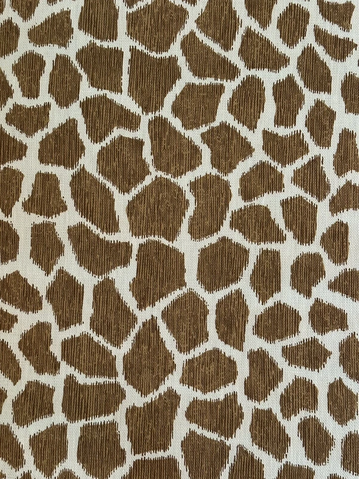 Brunschwig & Fils Jiraffa Linen Fabric Tan 4 1/2 Yards - Image 2 of 4