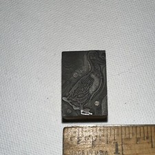 Wood Printing Block “ Duck “