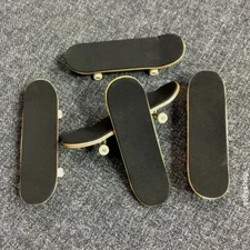 Lot 5PCS Canadian Maple Wooden Fingerboard Skateboards Foam Tape Deck Gift toy