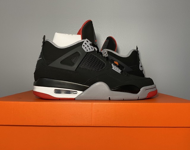 jordan 4 bred 2019 box