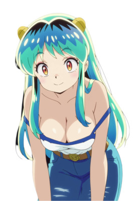 Lum Invader Waifu Weatherproof Anime Sticker 6'' Car Decal