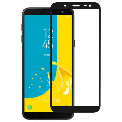Full Glue Tempered Glass Screen Protector for Galaxy J6 (2018)