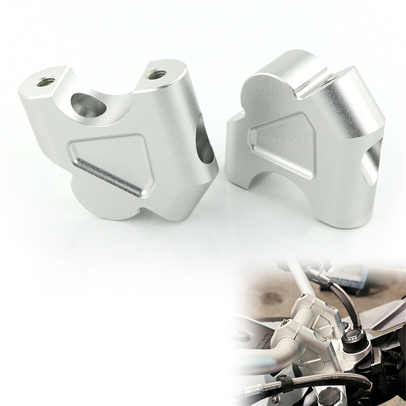 Voigt MT Stuurverhogers ZV3021 | 30mm/Offset 21mm zilver | Triumph Bonneville Bobber/Speedmaster