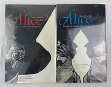 Lewis Carroll's Alice, Wonderland/Looking Glass, 2 Vols., Moser 1st Eds., Signed