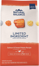 Limited Ingredient Adult Grain-Free Dry Dog Food, Salmon  Sweet Potato Recipe,