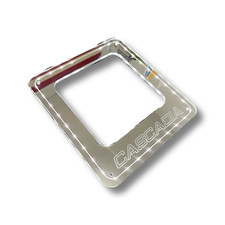 Freightliner Cascadia Shifter Boot Plate Red Freightliner Cascadia Shifter Boot Plate Red
