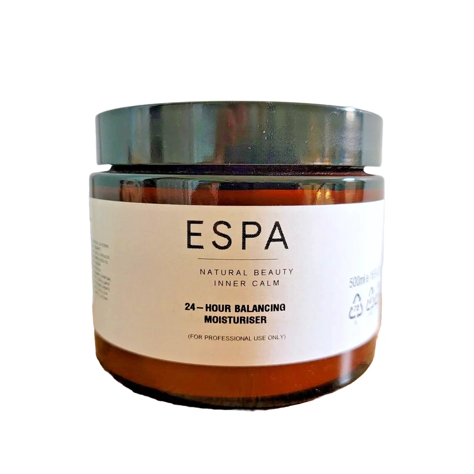 TOTALMENTE NUEVO Enorme Tarro de Crema Hidratante Equilibrante ESPA 16.9 OZ Todo el Día | Rostro y Cuerpo Foto 4 de 4