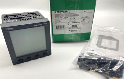 SCHNEIDER ELECTRIC PM820MG Power meter PM820 with display , PM820MGCB