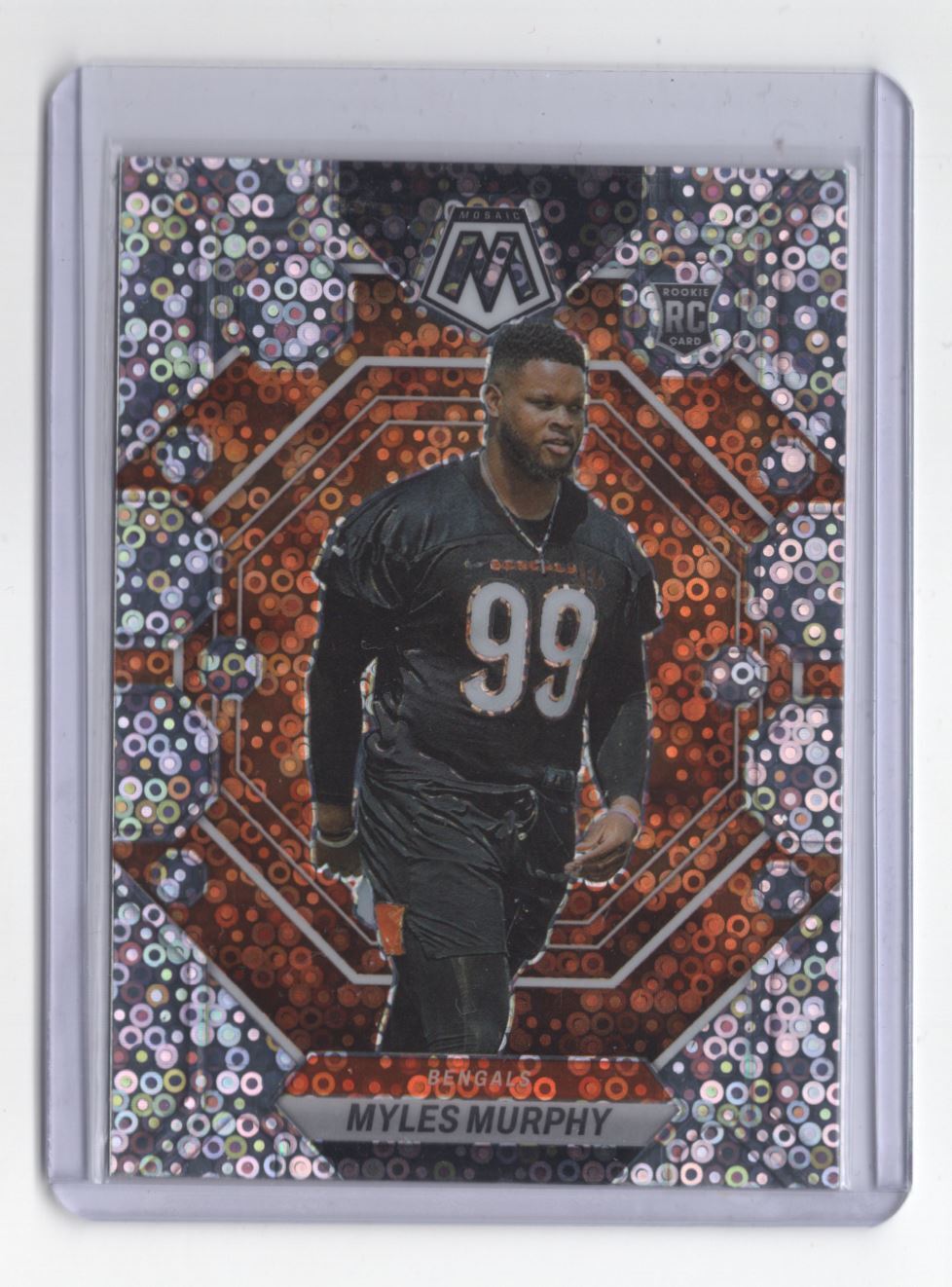 2023 Panini Mosaic No Huddle Disco Myles Murphy Rookie Cincinnati Bengals #351