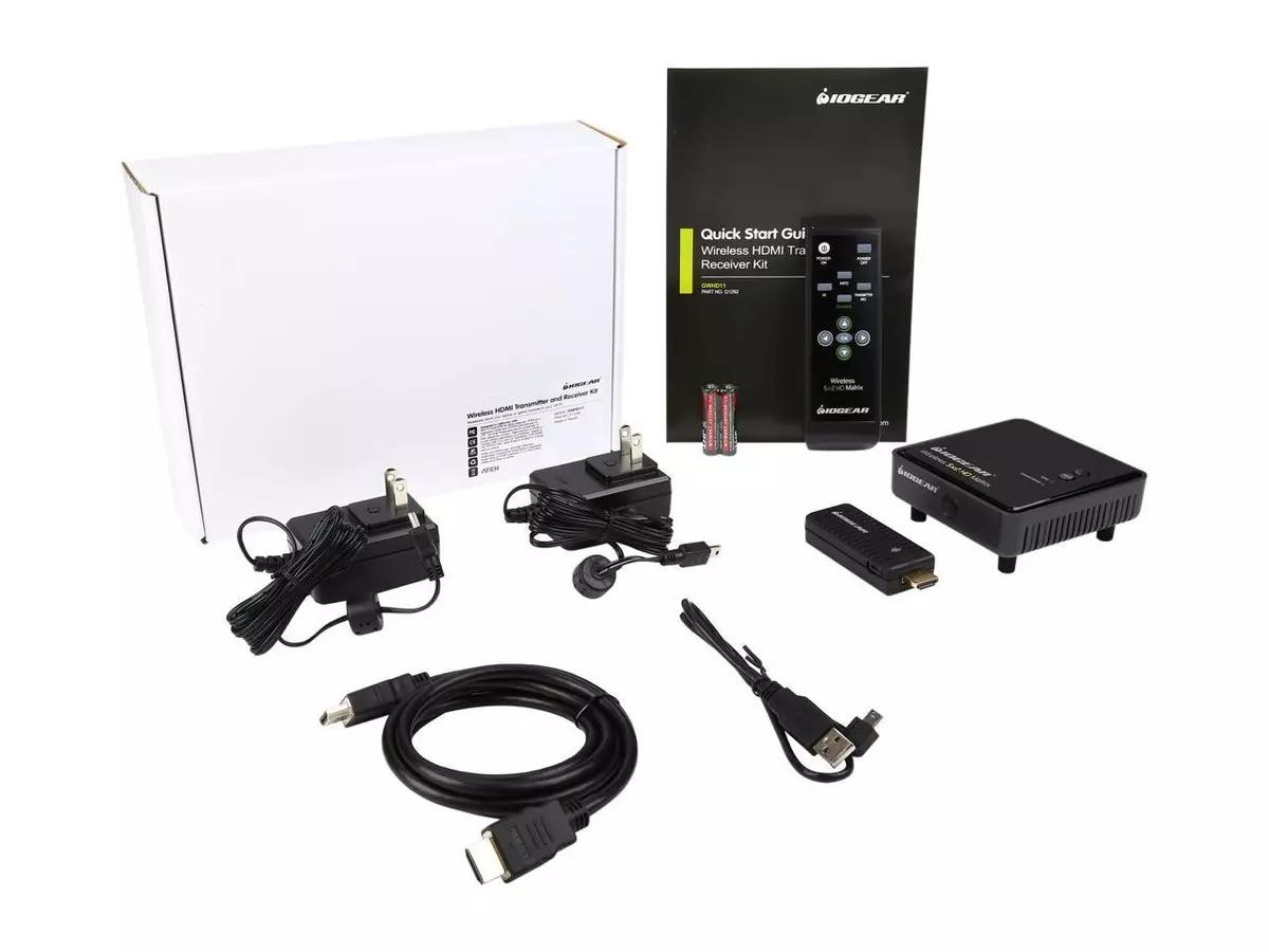 IOGEAR - GWHD11 - Wireless Video Connection Kit for 1 TV with HDMI®