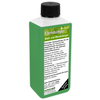 Farn-Dnger Profi Linie Dnger fr Farne als Wurzel + Blattdnger  Flssigdnger | eBay.de