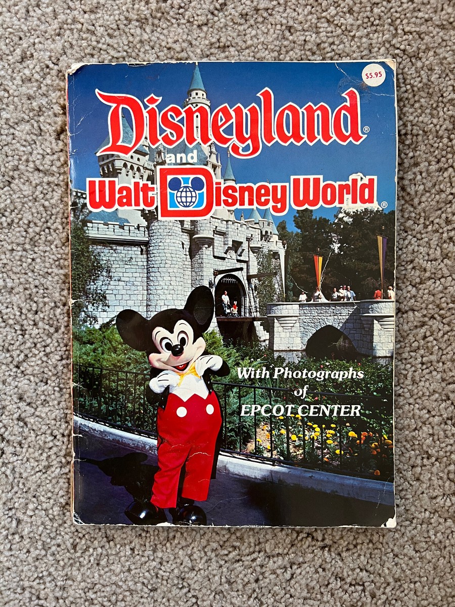Vintage Disney 1979 Walt Disney World & Epcot Center Treasure Book