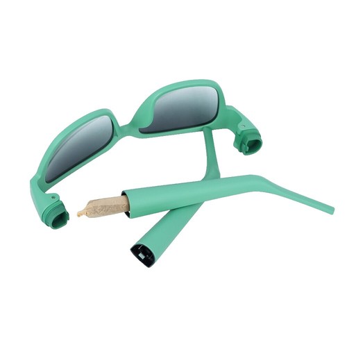 Emilio Pucci Green Eyeglasses Sunglasses Hard Case Clamshell  display picture 1
