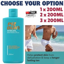 Piz Buin After Sun Tan Intensifying Lotion 200ml Moisturiser Hydrating Extender