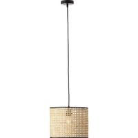 Brilliant Wiley Pendelleuchte 60W Metall/Rattan Rattan