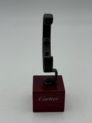 cartier aussteller exhibitor uhr vintage watch höhe 12cm