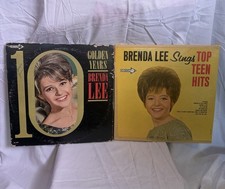 Vintage Brenda Lee LP Lot Of To Golden Years Top Teen Hits Decca
