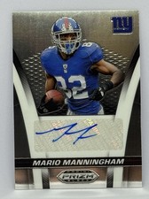 Panini Prizm Deca Signatures Mario Manningham #S-MMA Giants 2024 Football