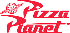 Pizza Planet, Vinyl Die Cut Sticker