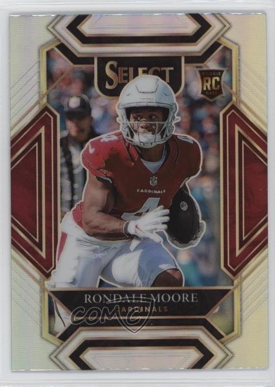 2021 Panini Select Club Level Silver Prizm Rondale Moore #258 Rookie RC pj5