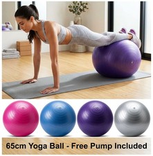 Pregnancy Yoga Ball 65cm Fitness Swiss Abs Anti Burst Gym Balls With Pump
