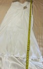 Sottero Midgley Wedding Dress Size 16 White Ruched Beaded Rhinestone Cap Sleeves — photo 10
