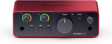 Focusrite Scarlett Solo 4th Gen USB Audio Interface