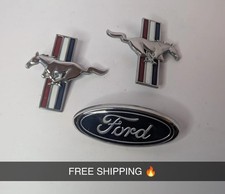 Oem2002 Ford Mustang Emblems Fenders And Ford Name Emblem Plate