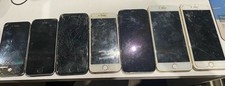 LOT OF 7 iPHONES - AS-IS FOR SALVAGE/PARTS/DISASSEMBLY 
