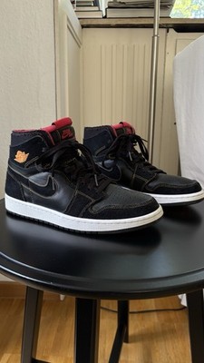 Nike Jordan 1 High Zoom Air CMFT Citrus | Größe 43 | Sehr Gut | Schwarz/Rot/Weiß