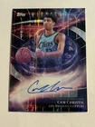 Cam Christie 2025-26 Topps Midnight Stroke Of Midnight Auto #SM-CC KG Clippers