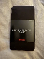 NWT Avenue BROWN Light Control Tights Women’s  Size EE 96%Nylon 4%Spandex