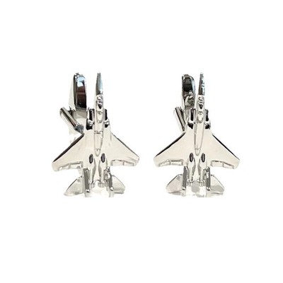 Aircraft Plane F-15 Fighter Eagle Men Birthday Father s Day Gift Cufflinks