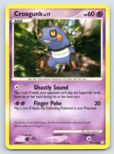 Croagunk 78/123 Common Mysterious Treasures Pokemon