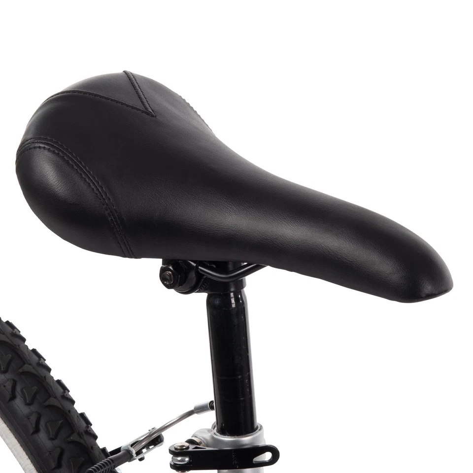 Bicicleta de montaña Huffy Stone Mountain de 24 pulgadas para mujer, cuadro metálico de níquel Foto 2 de 4