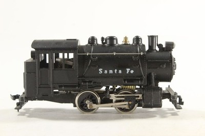HO Tyco Santa Fe 0-4-0 Saddle Tank Steam Locomotive Tested Operation Normal