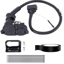 Trailer Hitch Tow Wiring Connector Harness Kit Compatible with 2009-2014 Ford F-