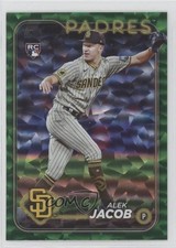2024 Topps Update Green Crackle Foilboard 33/499 Alek Jacob #US66 1az7