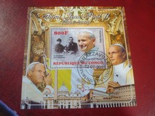 CONGO - 2015 POPE JOHN-PAUL II (5) - MINISHEET - UM USED MINIATURE SHEET